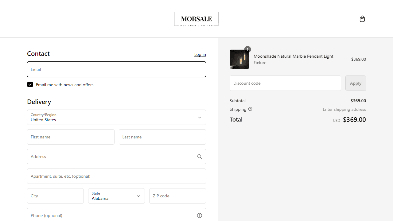 How to apply Morsale coupon code